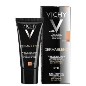Vichy Dermablend Fluide SPF35 35 Sand Διορθωτικό make-up υψηλής κάλυψης 30ml