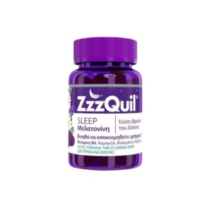ZzzQuil Sleep Melatonin Συμπλήρωμα για τον Ύπνο Forest Fruits 30 ζελεδάκια