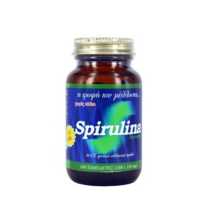 ΑΛΓΗ Bio Spirulina - Σπιρουλίνα Νιγρίτας Σερρών 334Mg 180tabs