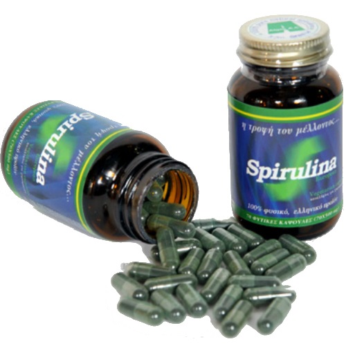 ΑΛΓΗ Bio Spirulina - Σπιρουλίνα Νιγρίτας Σερρών 334Mg 180tabs - Image 2