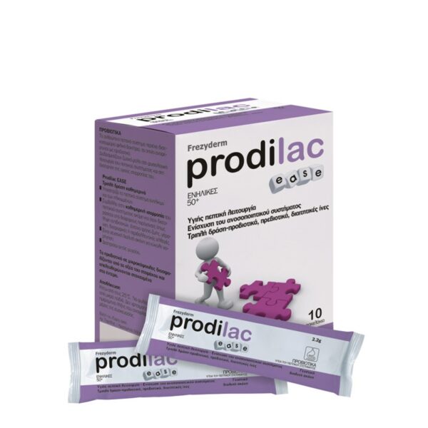 Frezyderm Prodilac Ease με Προβιοτικά και Πρεβιοτικά Λεμόνι 30 φακελίσκοι