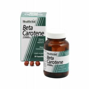 HEALTH AID BETA CAROTENE 15MG 30CAPS