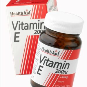 HEALTH AID VIT E 200IU 60CAPS