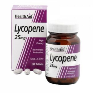 HEALTH AID LYCOPENE 25MG 30CAPS