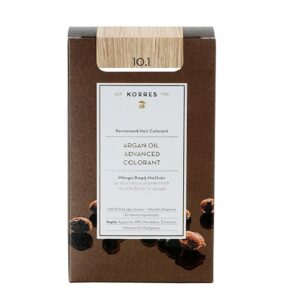 Korres Argan Oil Advanced Colorant 10.1 Ξανθό Πλατίνας Σαντρέ 50ml