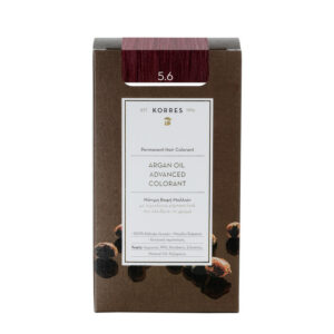 Korres Argan Oil Advanced Colorant 5.6 Καστανό Ανοιχτό Κόκκινο 50ml