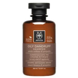 Apivita Oily Dandruff Σαμπουάν Κατά της Λιπαρής Πιτυρίδας με Λευκή Ιτιά & Πρόπολη 250ml