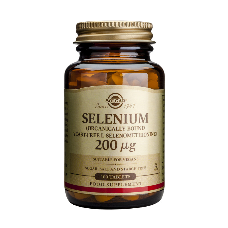 Solgar Selenium 200mcg 100 ταμπλέτες