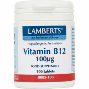 Lamberts B-12 100μg 100tabs