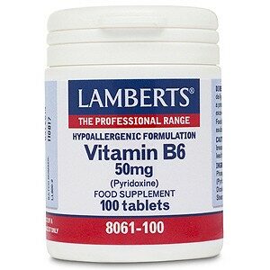 Lamberts Vitamin B6 50 mg 100 tabs