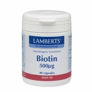 Lamberts Biotin 500mcg 90caps