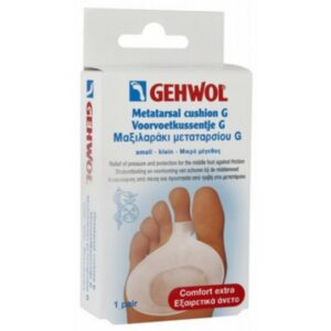 Gehwol Metatarsal Cushion G Small Μαξιλαράκι Mεταταρσίου τύπου G Μικρού Μεγέθους 1ζεύγος