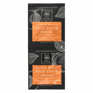 Apivita Scrub Προσώπου σε Gel για Kανονικές/Ξηρές Επιδερμίδες Ήπιας Απολέπισης με Βερύκοκο 16ml
