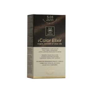 Apivita My Color Elixir Βαφή Μαλλιών 5.03 Καστανό Ανοιχτό Φυσικό Μελί