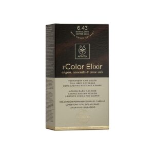 Apivita My Color Elixir Βαφή Μαλλιών 6.43 Ξανθό Σκούρο Χάλκινο Μελί