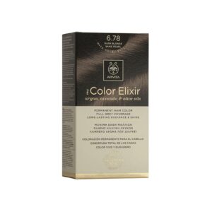 Apivita My Color Elixir Βαφή Μαλλιών 6.78 Ξανθό Σκούρο Μπεζ Περλέ
