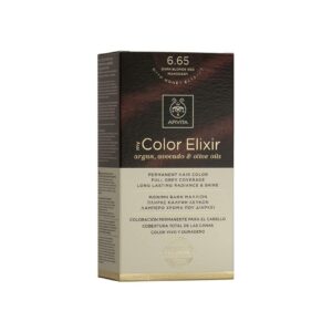 Apivita My Color Elixir Βαφή Μαλλιών 6.65 Έντονο Κόκκινο