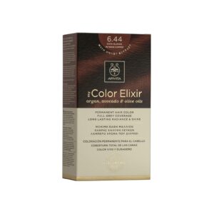 Apivita My Color Elixir Βαφή Μαλλιών 6.44 Ξανθό Σκούρο Έντονο Χάλκινο
