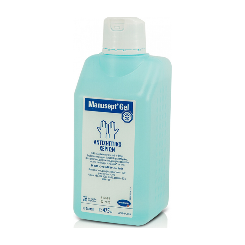 Hartmann Manusept Gel Χωρίς Αντλία 475ml