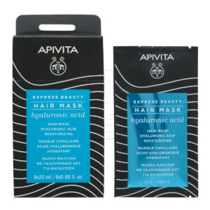 Apivita Μάσκα Μαλλιών Hyaluronic Acid για Ενυδάτωση 20ml