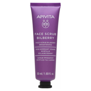 Apivita Bilberry Scrub Προσώπου για Λάμψη με Μύρτιλλο 50ml