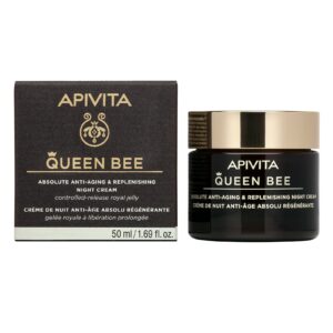 Apivita Queen Bee Κρέμα Νυκτός για Ενυδάτωση, Αντιγήρανση & Σύσφιξη 50ml