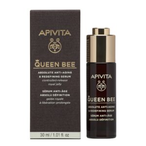 Apivita Queen Bee Absolute Anti-Aging & Redefining Serum Ορός Απόλυτης Αντιγήρανσης & Ανόρθωσης Περιγράμματος, 30ml