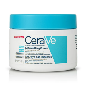 Cerave SA Smoothing Cream Ενυδατική & Απολεπιστική Κρέμα με 10% Ουρία για Ξηρή Επιδερμίδα, 340g