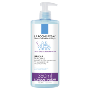 La Roche Posay Lipikar Surgras Καθαριστικό σε Υφή Κρέμας για Καταπολέμηση της Ξηρότητας 750ml