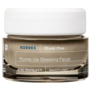 Korres Μαύρη Πεύκη 4D Κρέμα Προσώπου Νυκτός για Αντιγήρανση, Ανάπλαση & Ατέλειες 40ml