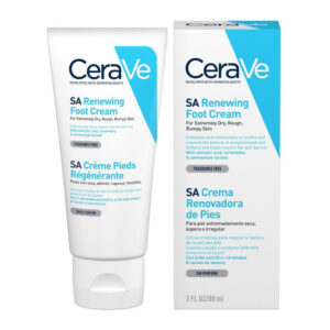 CeraVe SA Renewing Κρέμα Ανάπλασης Ποδιών με Υαλουρονικό Οξύ για Ξηρές Επιδερμίδες 88ml