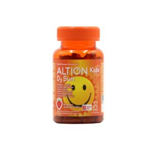 Altion Kids D3 Sun Παιδικό Συμπλήρωμα Διατροφής Φράουλα 60 ζελεδάκια