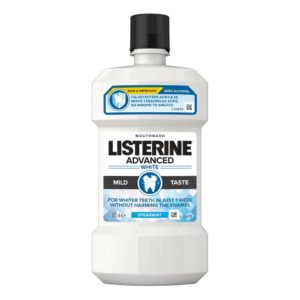 Listerine Στοματικό Διάλυμα για Λεύκανση Advanced White Mild Taste 500ml