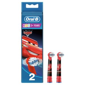 Oral-B Ανταλλακτικές Κεφαλές Disney Cars για Ηλεκτρική Οδοντόβουρτσα για 3+ χρονών 2τμχ