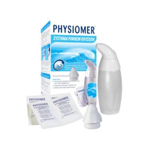 Physiomer Σύστημα Ρινικών Πλύσεων Συσκευή & 6 φακελίσκοι