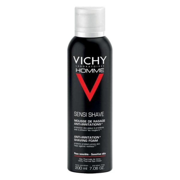 Vichy Shaving Foam Anti-irritation Αφρός Ξυρίσματος Κατά Tων Ερεθισμών 200ml
