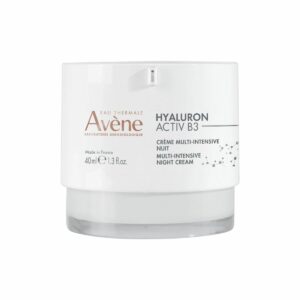Avene Activ B3 Κρέμα Προσώπου Νυκτός για Ενυδάτωση & Αντιγήρανση με Υαλουρονικό Οξύ 40ml