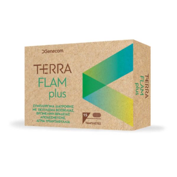 Genecom Terra Flam Plus Συμπλήρωμα για την Υγεία των Αρθρώσεων 15 ταμπλέτες