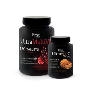 Power Health Promo Ultra MultiVit 120 ταμπλέτες & Ultra Vit-C 500mg 20 ταμπλέτες