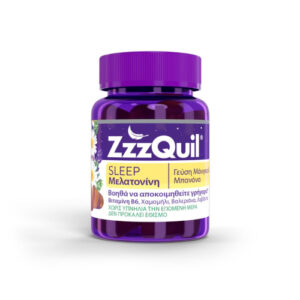 ZzzQuil Sleep Συμπλήρωμα για τον Ύπνο Μάνγκο Μπανάνα 30 ζελεδάκια