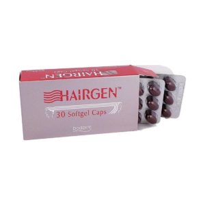 Boderm Hairgen Συμπλήρωμα Διατροφής με L-Cystine για την Αντιμετώπιση της Τριχόπτωσης 30 μαλακές κάψουλες