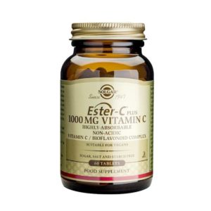 Solgar Ester-C 1000mg Vitamin C 60 ταμπλέτες
