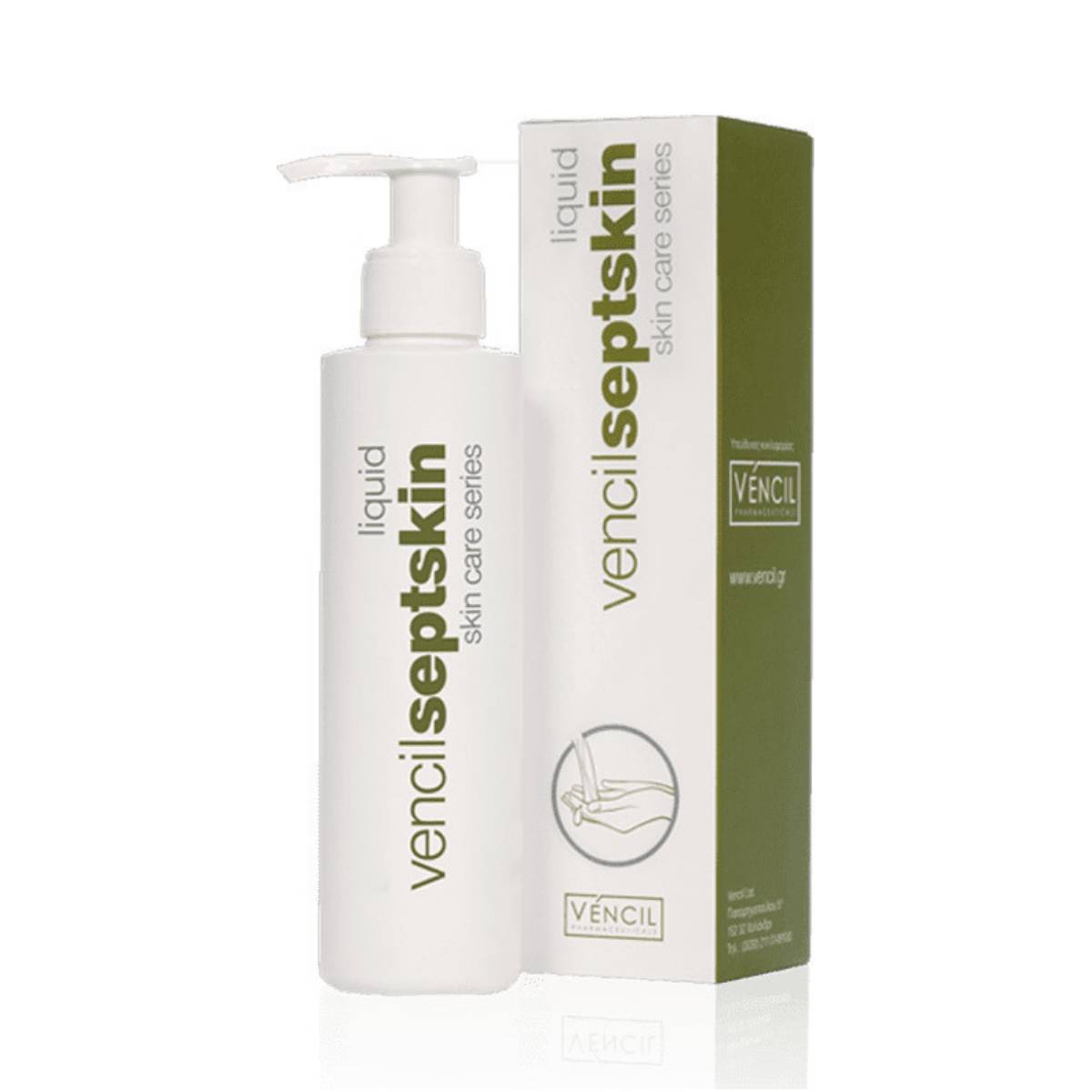 Vencil Septskin Liquid Απαλό Υγρό Καθαρισμού 170ml