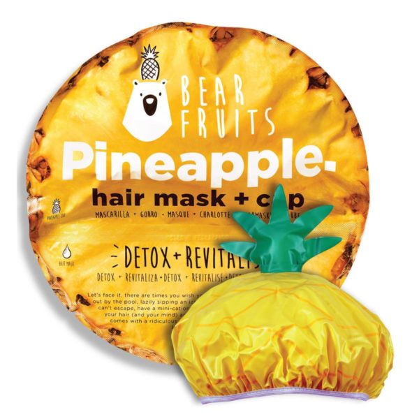 Bear Fruits Pineapple Μάσκα Μαλλιών & 1 Cap για Ενυδάτωση 20ml