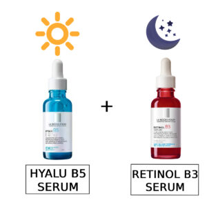 La Roche Posay Hyalu B5 Suractivated Serum Αντιρυτιδικός Ορός 30ml & La Roche Posay Retinol B3 Serum 30ml
