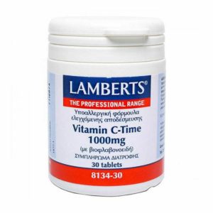 Lamberts Vitamin C Time 1000mg 30 ταμπλέτες