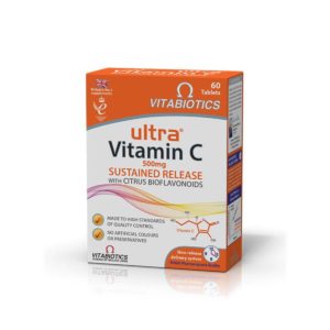 Vitabiotics Ultra Vitamin C Sustained Release with Citrus Bioflavonoids 500mg 60 κάψουλες