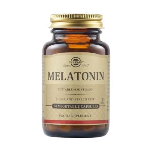 Solgar Melatonin Συμπλήρωμα για τον Ύπνο 60 φυτικές κάψουλες