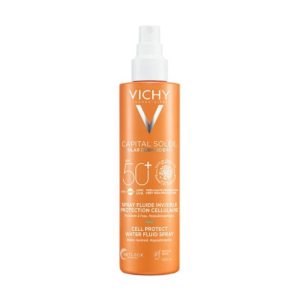 Vichy Capital Soleil Cell Protect Water Fluid Αντηλιακή Κρέμα Σώματος SPF50 σε Spray 200ml