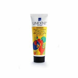 Intermed Οδοντόκρεμα Unident 50ml 500 ppm με Γεύση Τσιχλόφουσκα για 2+ χρονών
